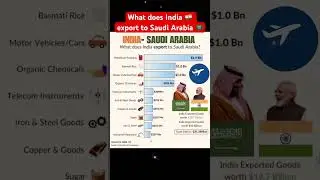 What does India 🇮🇳 export to Saudi Arabia 🇸🇦 