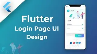 Flutter Login Page UI  - Speed Code