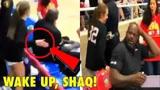 Only This Girl Can SLAP Shaquille O'Neal, And Get Away With It! 😱