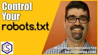 Control your Robots.txt in Joomla 🛠 MM Live Stream 