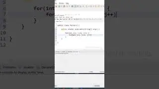 Pattern Program In Java | Print a Simple Pattern #java