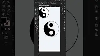 Yin Yang logo design | illustrator tips | @saykatitacademys 
