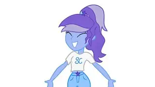 my little pony drawing star crystal as a human... 🥰 my little pony equestria  girls.... ☺️