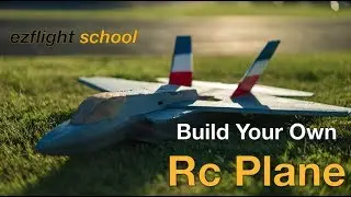 How to build your own Remote Controlled Airplane with ezflight school