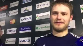 Захар Арзамасцев после матча с Авангардом