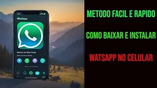 Como baixar e instalar o Watsapp no celular/ Android 2023 /2024