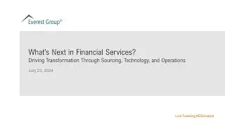 On-demand Webinar: What’s Next in Financial Services? Driving Transformation Through Technology