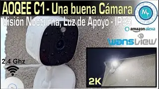 AOQEE C1, una Cámara 2K WiFi con buenas características y muy buena imagen