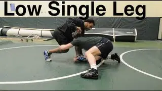 Low Single Leg Takedown: Basic Wrestling and BJJ Moves and Techniques For Beginners John Smith