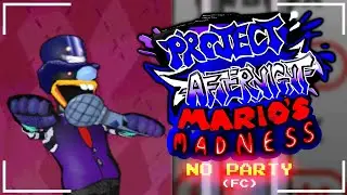 Project: Afternight - No Party (Mario's Madness V2) FC | ROBLOX #roblox #fnf