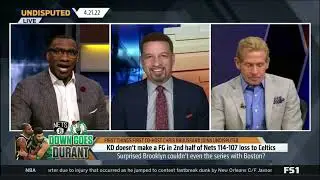 UNDISPUTED - Skip and Shannon debate with Chris Broussard on Nets-Celtics series