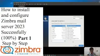 Configure Zimbra Mail Server on CentOS 7 (SUCESSFULLY 100%) Step by Steps 2023 | Part 1 (In Des👇)