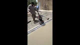 2 Hours Per Charge w/ 12' Bar. MX FUEL™ Vibratory Screed. 📽@realconcretesolutions