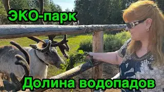 KARELIA / Valley of Waterfalls Eco-Park | Reindeer Feeding