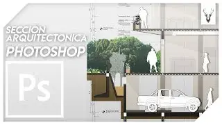 Photoshop para arquitectos | Corte fachada en Photoshop | Imagina 3D