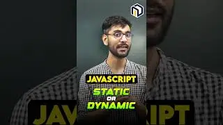 JavaScript statically typed and dynamically typed language | 