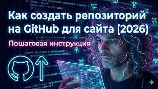 Как создать репозиторий на GitHub для сайта | Пошаговая инструкция (2026)