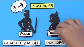 ¿Cómo son los personajes de las obras narrativas?