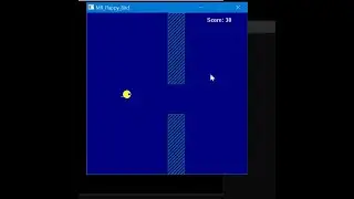 Flappy Bird Game in C++ by using (Graphics.h)