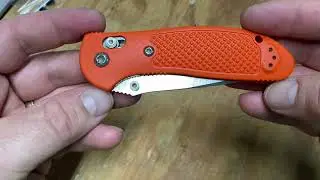 BBR: Benchmade Griptillian 551 belt clip swap