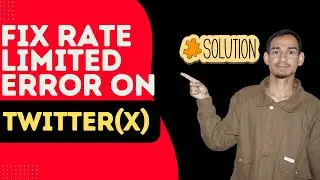 How To Fix Rate Limit Exceeded on Twitter (X) | New Edition 2026 - Here's How You Can Do It // 2026