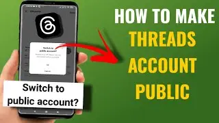 How To Make Threads Profile Public | English