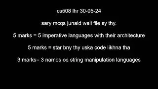 Current Paper VU CS508   Today Paper  Mid Term Exams Spring 2024.