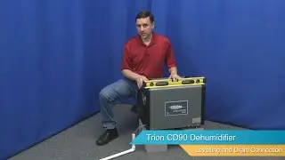 Trion CD90 Dehumidifier - Leveling and Drain Control