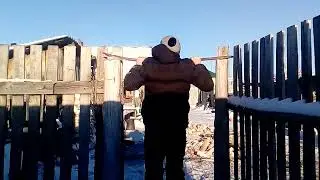 How to Learn to Chop Wood from Scratch | My maximum in pull-ups