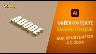Designer un Texte ISOMÉTRIQUE sur ILLUSTRATOR