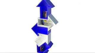 Free 3D Plan - The EASY Way to Start Making a bookshelf