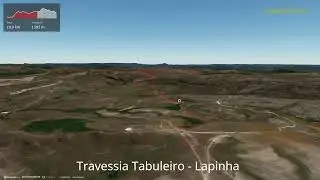 Travessia Tabuleiro - Lapinha ∆ hiking trails ∆ 3d-trail.com/brazil/