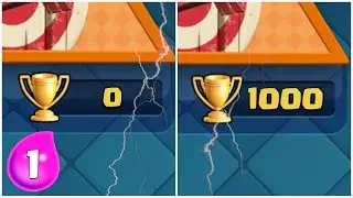 Clash Royale from 0 to 1000 Cups Day 1