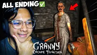 HARD MODE + ZERO DEAD + ALL ENDING!!😎 Granny: Escape Together #2 LIVE🔴 (MALAYSIA)