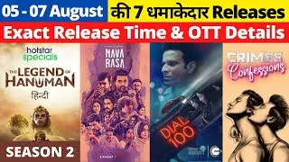 August 2021 Upcoming Web Series and Movies I August 2021 New Releases Movies and Web Series