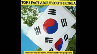 Top 3 Facts About South Korea | Fact | Yt shorts | Best Intristing Facts | Facts | Latest Facts