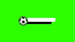 Soccer Lower Thirds #1 / Green Screen - Chroma Key