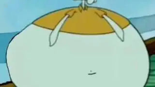 Squidward inflated