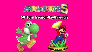 Mario Party 5 Live Stream 50 Turn Board Playthrough Hard Mode Part 1 Classic Game & Toys & Trains