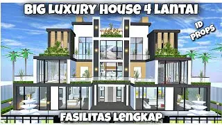 [BAGI BAGI ID] RUMAH SULTAN 4 LANTAI FASILITAS LENGKAP DI SAKURA SCHOOL SIMULATOR