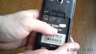 Как вставить SIM-карту в Star S9300 (X-DRIVERS.RU)