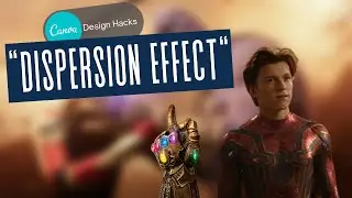 Dispersion Effect | Canva Design Hacks