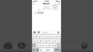 The break in ~ Part 1