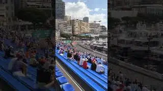 Formula 2 Monaco Grand Prix 2022 Racestart 29.05.2022 Grandstand K3 Tribüne K3 Racestart Close View