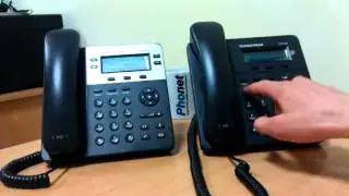 Как запарковать звонок на SIP телефоне (в примере Grandstream gxp1400/1450)