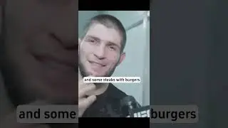 Khabib gets asked if he's HOT by Interviewer #khabib #hot #funny