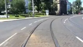 Hyperlapse reverse Tram ride