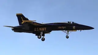 Blue Angels at Winter Training Monday 1-8-24