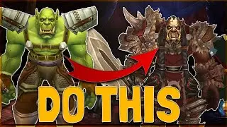 Do THIS to look like a BOSS in WoW