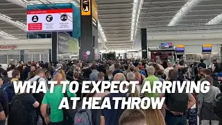 What to expect arriving at London #Heathrow Airport #LHR ⁴ᴷ⁶⁰